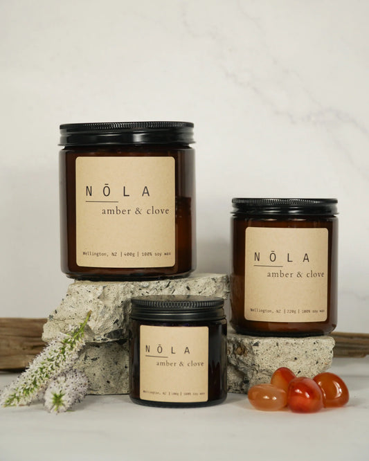 Nola Candles - Amber & Clove