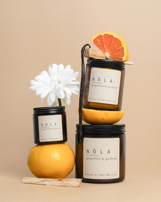 Nola Candles - Grapefruit & Gardenia