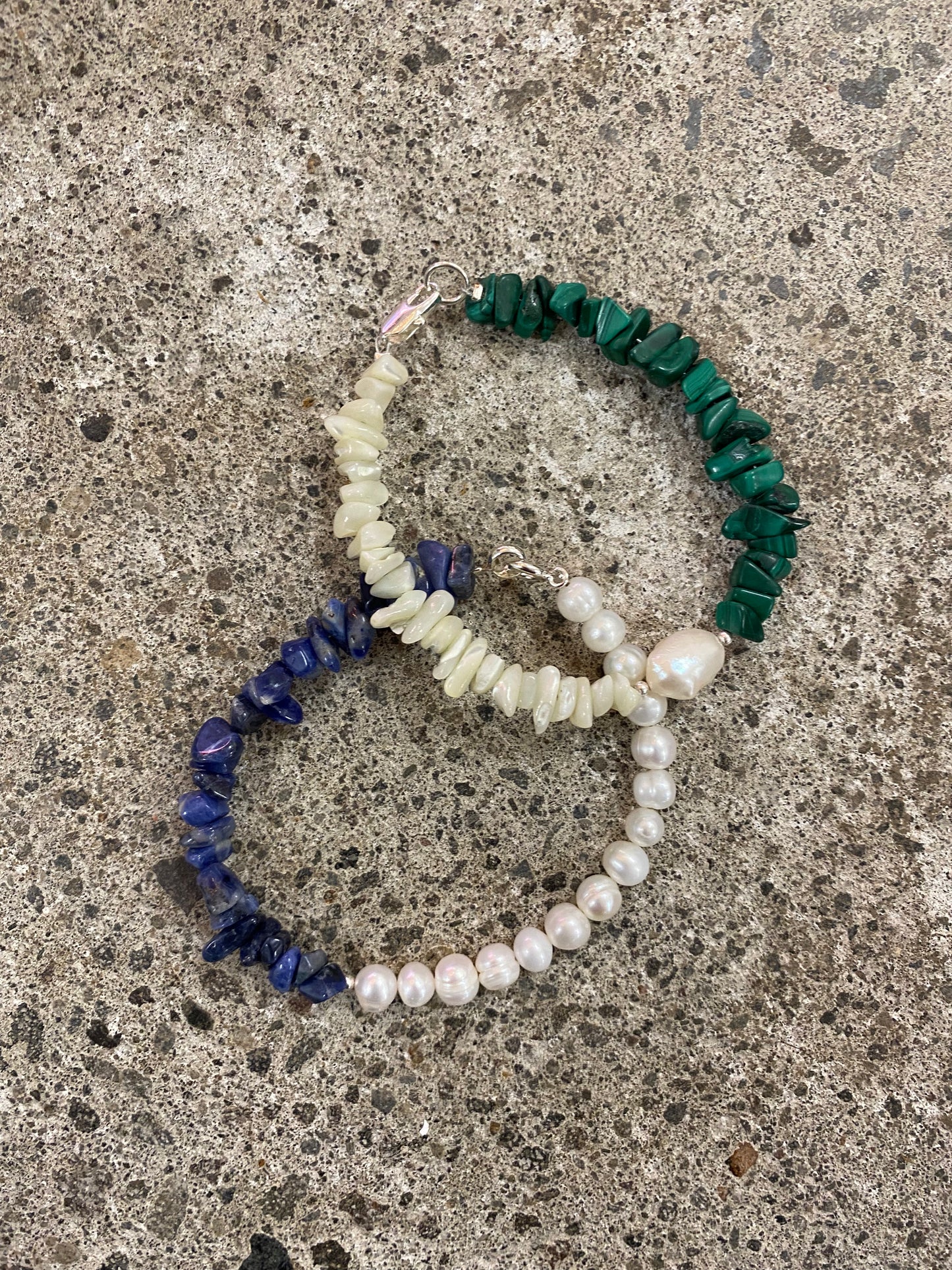 Pearl & Stone Bracelet