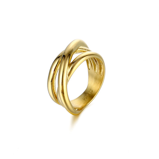Delta Ring Gold - Size 8